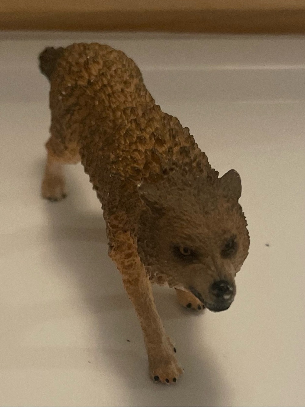 Schleich Growlin Wolf figurine toy